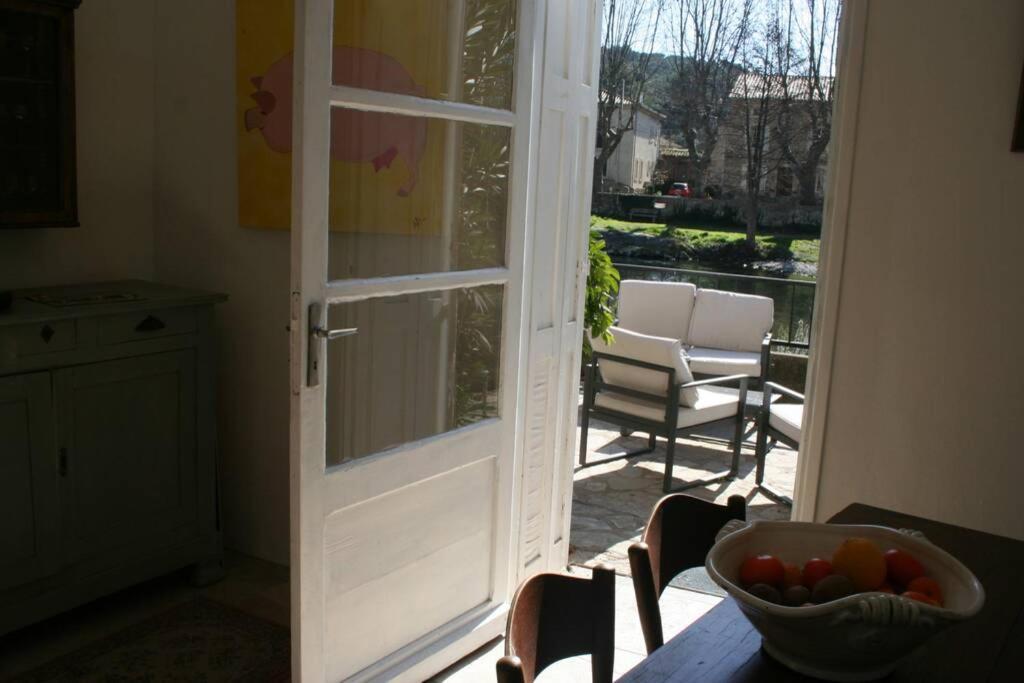 Character Filled House Overlooking The River Cesse Bize-Minervois Bagian luar foto